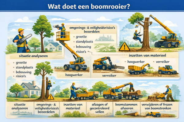 Wat doet een boomrooier